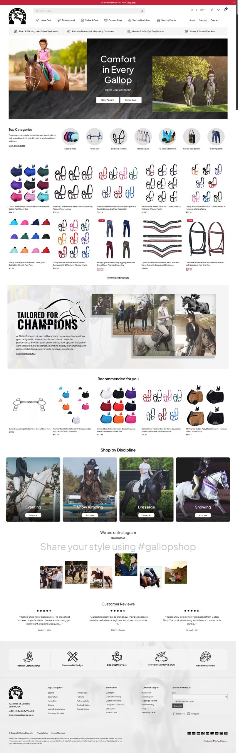 Gallop Shop UK 1 gallop shop screen scaled -